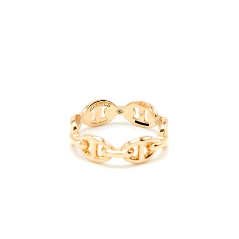 Chaine d'ancre Enchainee ring, small model .